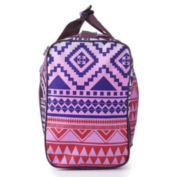 5 Cities Lightweight Carry On Luggage Aztec - Picture 4 of 4